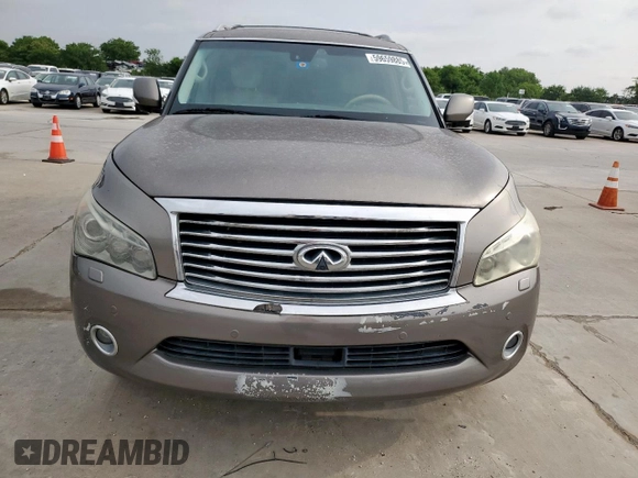 2014 Infiniti QX80 z VIN JN8AZ2NFXE9554446, wystawiony jako Copart lot #59659885 z przebiegiem 240 055 mil mil oraz Czysty tytuł • Clean title. Historia ofert i sprzedaży dostępna na DreamBid. Obrazek 5.