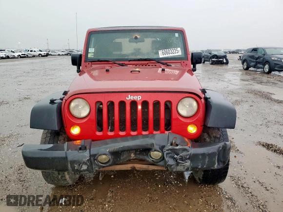 2008 Jeep Wrangler X z VIN 1J4FA24188L650933, wystawiony jako Copart lot #60603225 z przebiegiem 121 682 mil mil oraz Szkoda całkowita • Salvage title. Historia ofert i sprzedaży dostępna na DreamBid. Obrazek 5.