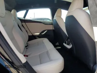 2022 Tesla Model S with VIN 5YJSA1E58NF463934, listed as a Copart auction lot 52435155 with 18,954 mi miles and Salvage Title. Bid and sale history available at DreamBid. Image 10.