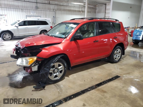 2010 Toyota RAV4 with VIN JTMBF4DV4A5028246, listed as a Copart auction lot 44964765 with 180,179 mi miles and Salvage Title. Bid and sale history available at carsss.com. Image 1.