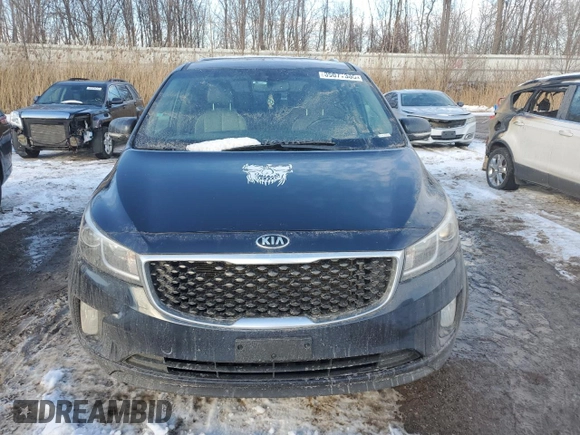 2015 Kia Sedona SX with VIN KNDMC5C15F6037710, listed as a Copart auction lot 89077365 with 165,143 mi miles and Clean Title. Bid and sale history available at carsss.com. Image 5.