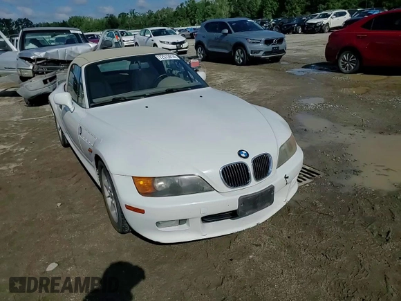 1999 BMW Z3 2.5 with VIN 4USCH9333XLG01960, listed as a Copart auction lot 72513814 with 160,293 mi miles and Salvage title. Bid and sale history available at DreamBid. Image 10.