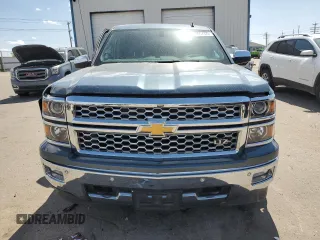2014 Chevrolet Silverado 1500 LTZ with VIN 1GCVKSEC0EZ302826, listed as a Copart auction lot 53662325 with 62,416 mi miles and Salvage Title. Bid and sale history available at DreamBid. Image 5.
