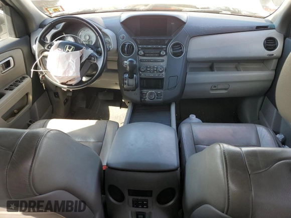 2012 Honda Pilot EX-L with VIN 5FNYF4H78CB064951, listed as a Copart auction lot 50373555 with Not Provided miles and Salvage Title. Bid and sale history available at DreamBid. Image 8.