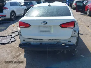 2017 Kia Forte LX with VIN 3KPFK4A71HE082296, listed as a IAAI auction lot 41860381 with 84,130 mi miles. Bid and sale history available at carsss.com. Image 17.