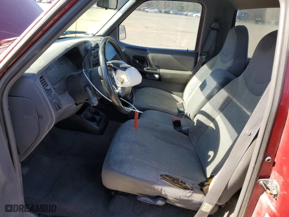 2000 Ford Ranger XL with VIN 1FTYR10C9YTA79493, listed as a Copart auction lot 88956985 with 314,273 mi miles and Salvage Title. Bid and sale history available at carsss.com. Image 7.
