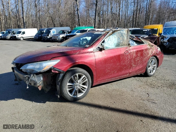2016 Toyota Camry XLE with VIN 4T1BF1FK1GU536184, listed as a Copart auction lot 52553465 with 194,960 mi miles and Clean Title. Bid and sale history available at carsss.com. Image 1.
