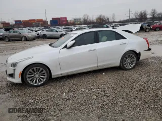 2019 Cadillac CTS Sedan Luxury RWD with VIN 1G6AR5SSXK0132632, listed as a Copart auction lot 85334694 with 0 mi miles and Salvage Title. Bid and sale history available at carsss.com. Image 1.