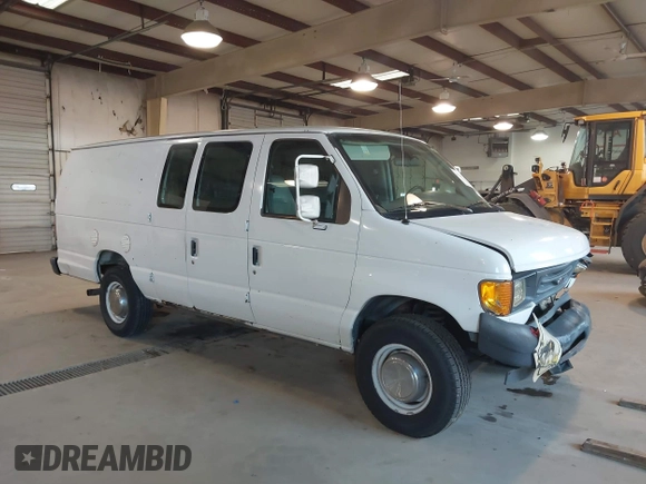 2004 Ford Econoline Cargo with VIN 1FTSS34L24HB31415, listed as a IAAI auction lot 41228686 with 283,620 mi miles and . Bid and sale history available at DreamBid. Image 1.