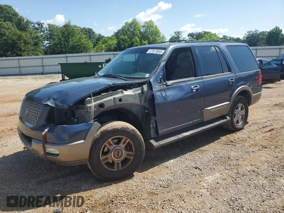 2003 Ford Expedition Eddie Bauer с VIN 1FMPU17L63LA61764, выставлен на аукционе Copart как лот 57973855 с пробегом 226 860 миль миль и Списание • Salvage title. История ставок и продаж доступна на DreamBid. Изображение 1.