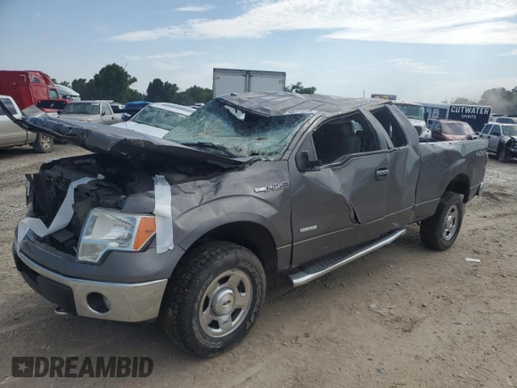 2011 Ford F-150 XL with VIN 1FTFX1ET1BFD12181, listed as a Copart auction lot 58925645 with Not provided miles and Salvage title. Bid and sale history available at DreamBid. Image 1.