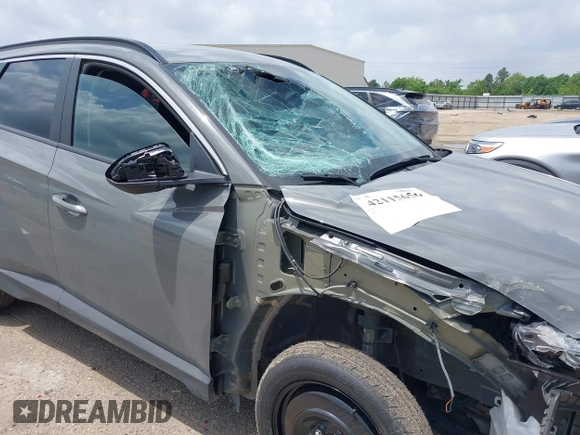 2024 Hyundai Tucson SEL with VIN 5NMJBCDE1RH340504, listed as a IAAI auction lot 42115650 with 39,056 mi miles. Bid and sale history available at carsss.com. Image 6.
