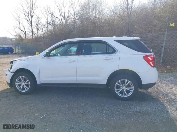 2017 Chevrolet Equinox LS with VIN 2GNFLEEK6H6127354, listed as a IAAI auction lot 41887997 with 107,512 mi miles. Bid and sale history available at carsss.com. Image 15.