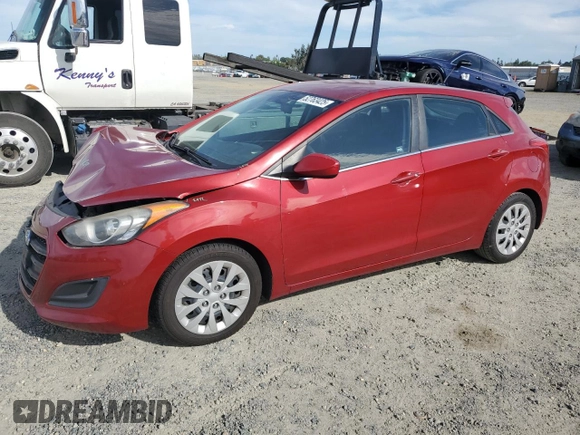 2016 Hyundai Elantra GT with VIN KMHD35LH9GU319189, listed as a Copart auction lot 52763425 with 151,894 mi miles and Salvage Title. Bid and sale history available at carsss.com. Image 1.