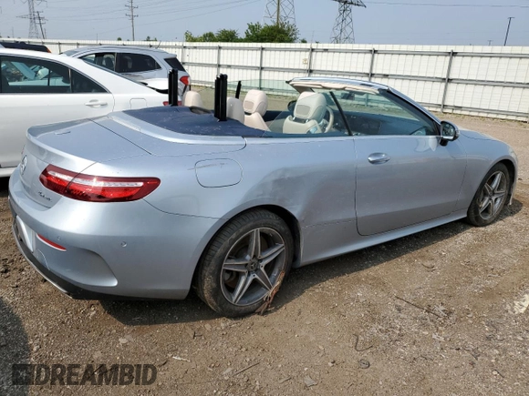 2019 Mercedes-Benz E 450 with VIN WDD1K6JB7KF080713, listed as a Copart auction lot 60275025 with 46,866 mi miles and Salvage title. Bid and sale history available at DreamBid. Image 3.