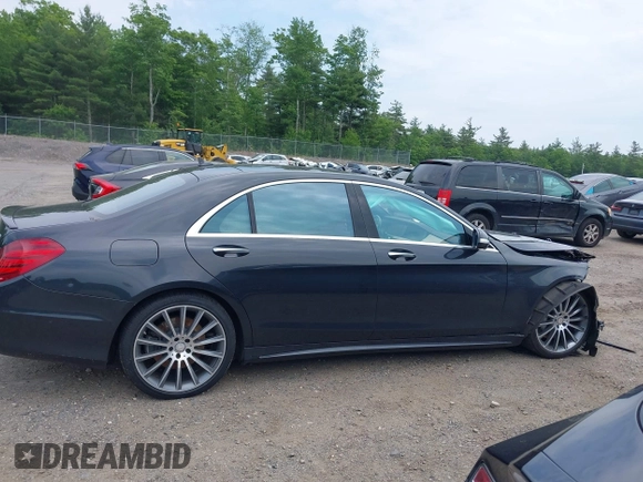 2015 Mercedes-Benz S 550 with VIN WDDUG8FB7FA162558, listed as a IAAI auction lot 42470086 with 104,992 mi miles and . Bid and sale history available at DreamBid. Image 14.