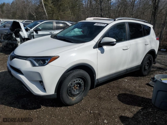 2017 Toyota RAV4 XLE with VIN 2T3RFREV6HW606604, listed as a Copart auction lot 50232375 with 184,832 mi miles and Salvage Title. Bid and sale history available at carsss.com. Image 1.