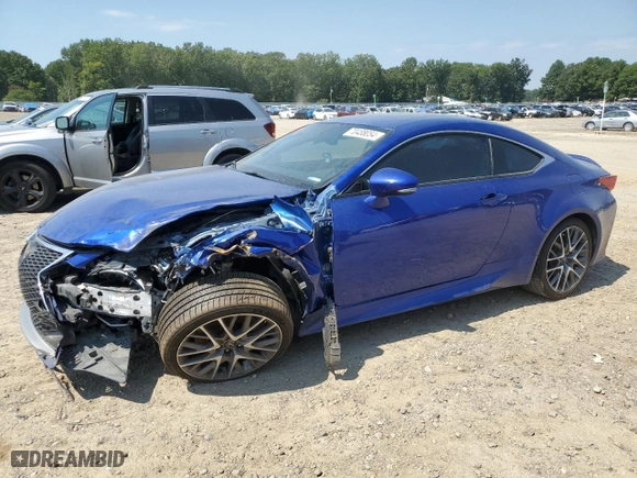 2015 Lexus RC 350 with VIN JTHHE5BC7F5006056, listed as a Copart auction lot 70488054 with 110,687 mi miles and Salvage Title. Bid and sale history available at carsss.com. Image 1.