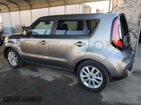 2019 Kia Soul + with VIN KNDJP3A58K7697360, listed as a Copart auction lot 41882305 with 40,403 mi miles and Salvage Title. Bid and sale history available at DreamBid. Image 2.