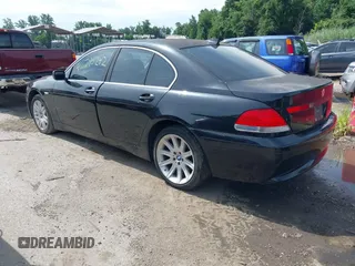 2005 BMW 7 Series 745i with VIN WBAGL63545DP75723, listed as a IAAI auction lot 42795242 with 173,215 mi miles and . Bid and sale history available at DreamBid. Image 3.