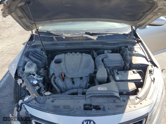 2014 Kia Optima LX with VIN KNAGM4A74E5476751, listed as a Copart auction lot 49802185 with 0 mi miles and Clean Title. Bid and sale history available at carsss.com. Image 11.