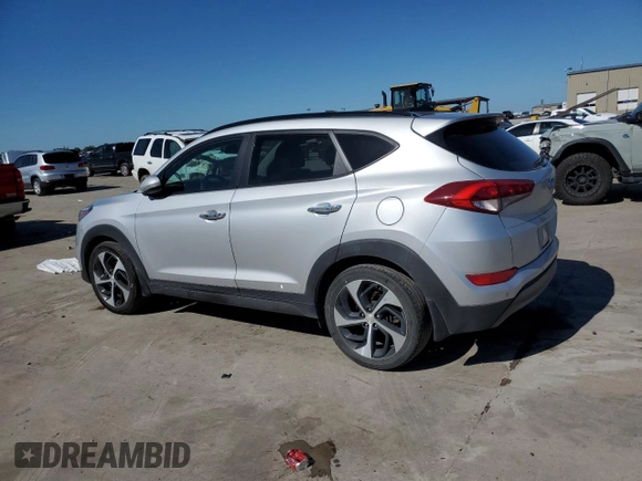 2016 Hyundai Tucson Limited with VIN KM8J33A25GU148656, listed as a Copart auction lot 54131985 with 71,340 mi miles and Salvage Title. Bid and sale history available at carsss.com. Image 2.