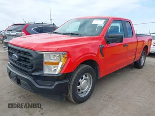 2021 Ford F-150 XL with VIN 1FTEX1C87MKD91747, listed as a IAAI auction lot 41567531 with 146,817 mi miles and . Bid and sale history available at DreamBid. Image 17.