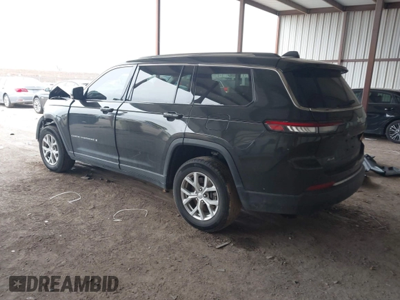2023 Jeep Grand Cherokee Limited with VIN 1C4RJKBG0P8810475, listed as a IAAI auction lot 41615533 with 28,671 mi miles and . Bid and sale history available at DreamBid. Image 3.