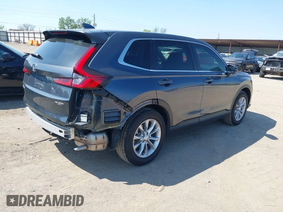 2025 Honda CR-V EX-L with VIN 2HKRS4H73SH401803, listed as a IAAI auction lot 41973265 with 13,588 mi miles and . Bid and sale history available at DreamBid. Image 4.