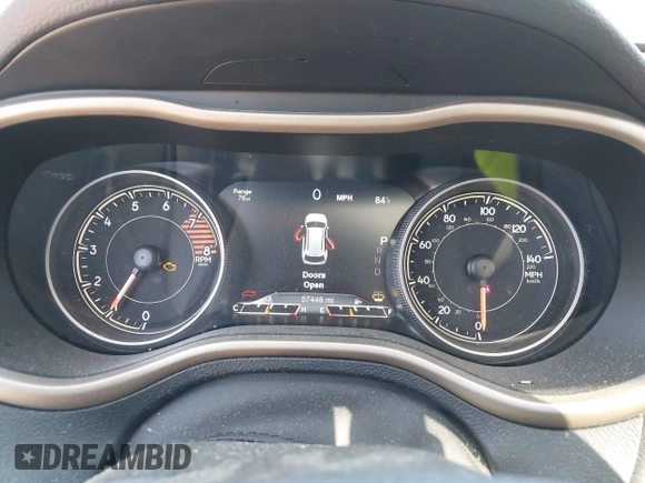 2017 Jeep Cherokee Limited with VIN 1C4PJMDS8HW631165, listed as a IAAI auction lot 42248180 with 57,448 mi miles and . Bid and sale history available at DreamBid. Image 7.