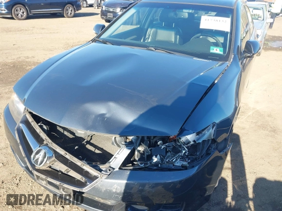 2008 Acura TSX Nav with VIN JH4CL96908C005450, listed as a IAAI auction lot 41738132 with 83,571 mi miles. Bid and sale history available at carsss.com. Image 6.