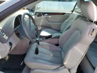 2003 Mercedes-Benz CLK-Class 3.2L with VIN WDBLK65G63T142435, listed as a Copart auction lot 73847554 with 0 mi miles and Salvage Title. Bid and sale history available at carsss.com. Image 7.