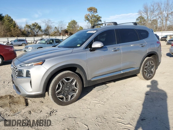2022 Hyundai Santa Fe Limited with VIN 5NMS4DAL9NH373123, listed as a Copart auction lot 46605795 with 90,930 mi miles and Salvage Title. Bid and sale history available at carsss.com. Image 1.