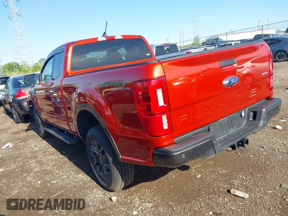 2019 Ford Ranger XL with VIN 1FTER1FH9KLB13431, listed as a IAAI auction lot 42148798 with 57,310 mi miles and . Bid and sale history available at DreamBid. Image 3.