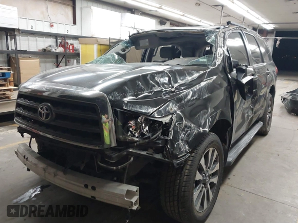 2016 Toyota Sequoia SR5 with VIN 5TDBW5G13GS130820, listed as a IAAI auction lot 41856320 with 1 mi miles. Bid and sale history available at carsss.com. Image 17.