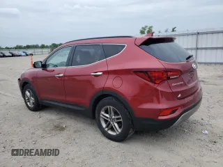 2018 Hyundai Santa Fe 2.4L with VIN 5XYZUDLB4JG505969, listed as a Copart auction lot 61583205 with 137,607 mi miles and Clean title. Bid and sale history available at DreamBid. Image 2.