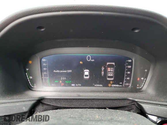 2023 Honda Accord Sport with VIN 1HGCY2F51PA006867, listed as a Copart auction lot 55299045 with 28,068 mi miles and Salvage title. Bid and sale history available at DreamBid. Image 9.