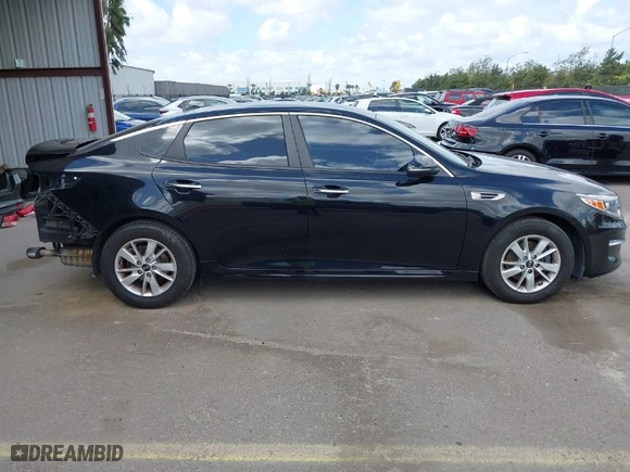2018 Kia Optima S with VIN 5XXGT4L36JG196870, listed as a IAAI auction lot 41936011 with 92,468 mi miles. Bid and sale history available at carsss.com. Image 14.