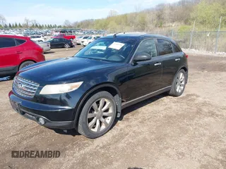 2003 Infiniti FX w/Options with VIN JNRBS08W93X403210, listed as a IAAI auction lot 42119798 with 194,449 mi miles. Bid and sale history available at carsss.com. Image 2.
