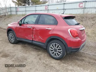 2016 FIAT 500X Trekking z VIN ZFBCFYCT0GP335243, wystawiony jako Copart lot #52289595 z przebiegiem 108 599 mil mil oraz Szkoda całkowita • Salvage title. Historia ofert i sprzedaży dostępna na DreamBid. Obrazek 2.