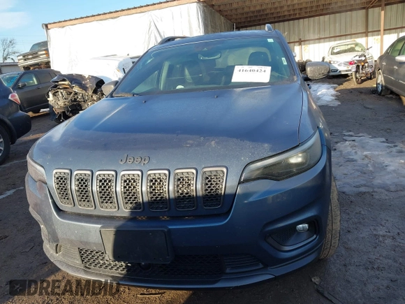 2021 Jeep Cherokee Latitude Lux with VIN 1C4PJMMXXMD206516, listed as a IAAI auction lot 41640424 with 95,068 mi miles and . Bid and sale history available at carsss.com. Image 12.