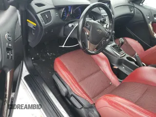 2013 Hyundai Genesis Coupe R-Spec with VIN KMHHU6KJ4DU112827, listed as a Copart auction lot 45130315 with 80,919 mi miles and Salvage title. Bid and sale history available at DreamBid. Image 8.