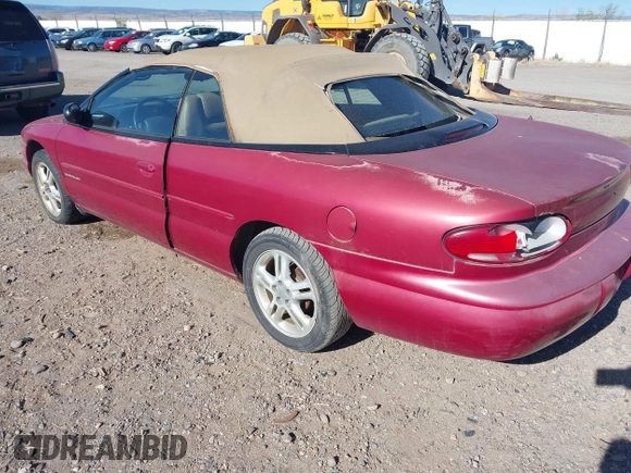 1996 Chrysler Sebring JXi with VIN 3C3EL55H0TT324666, listed as a IAAI auction lot 42102226 with 114,755 mi miles and . Bid and sale history available at DreamBid. Image 3.