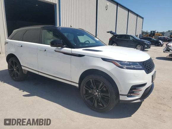 2023 Land Rover Range Rover Velar R-Dynamic S with VIN SALYT2EU5PA358595, listed as a Copart auction lot 49471155 with 17,110 mi miles and Clean Title. Bid and sale history available at DreamBid. Image 4.