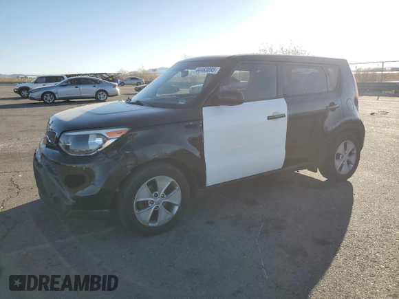 2016 Kia Soul with VIN KNDJN2A25G7278203, listed as a Copart auction lot 44463895 with 93,872 mi miles and Salvage Title. Bid and sale history available at DreamBid. Image 1.