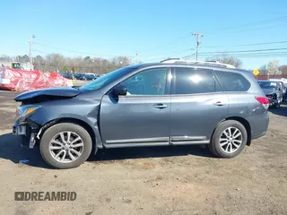 2014 Nissan Pathfinder SL z VIN 5N1AR2MM2EC701997, wystawiony jako IAAI lot #41984553 z przebiegiem 115 270 mil mil oraz . Historia ofert i sprzedaży dostępna na DreamBid. Obrazek 14.