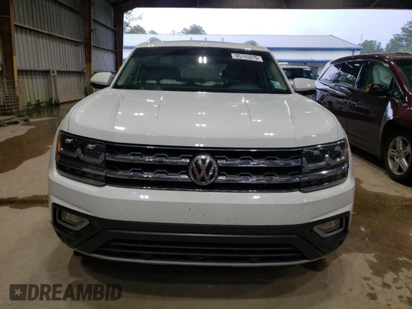 2019 Volkswagen Atlas SEL Premium с VIN 1V2NR2CA5KC530086, выставлен на аукционе Copart как лот 55745515 с пробегом 96 092 миль миль и Списание • Salvage title. История ставок и продаж доступна на DreamBid. Изображение 5.