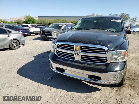 2014 Ram 1500 Big Horn with VIN 1C6RR7LT3ES470084, listed as a Copart auction lot 57483765 with 145,000 mi miles and Salvage title. Bid and sale history available at DreamBid. Image 13.