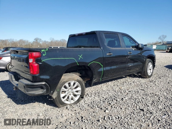 2020 Chevrolet Silverado 1500 Custom with VIN 3GCPWBEK0LG184925, listed as a Copart auction lot 46471405 with 141,913 mi miles and Salvage Title. Bid and sale history available at carsss.com. Image 3.