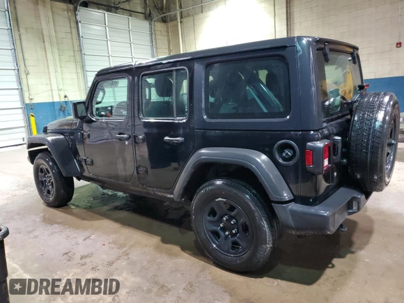 2022 Jeep Wrangler Unlimited Sport with VIN 1C4HJXDN6NW235859, listed as a Copart auction lot 86689334 with 11,354 mi miles and Clean Title. Bid and sale history available at DreamBid. Image 2.